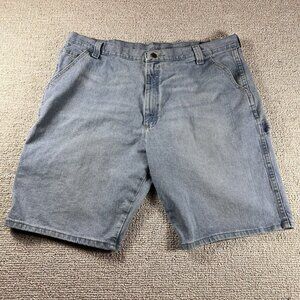 Wrangler Denim Carpenter Shorts Blue Men’s Size 40 x 10
